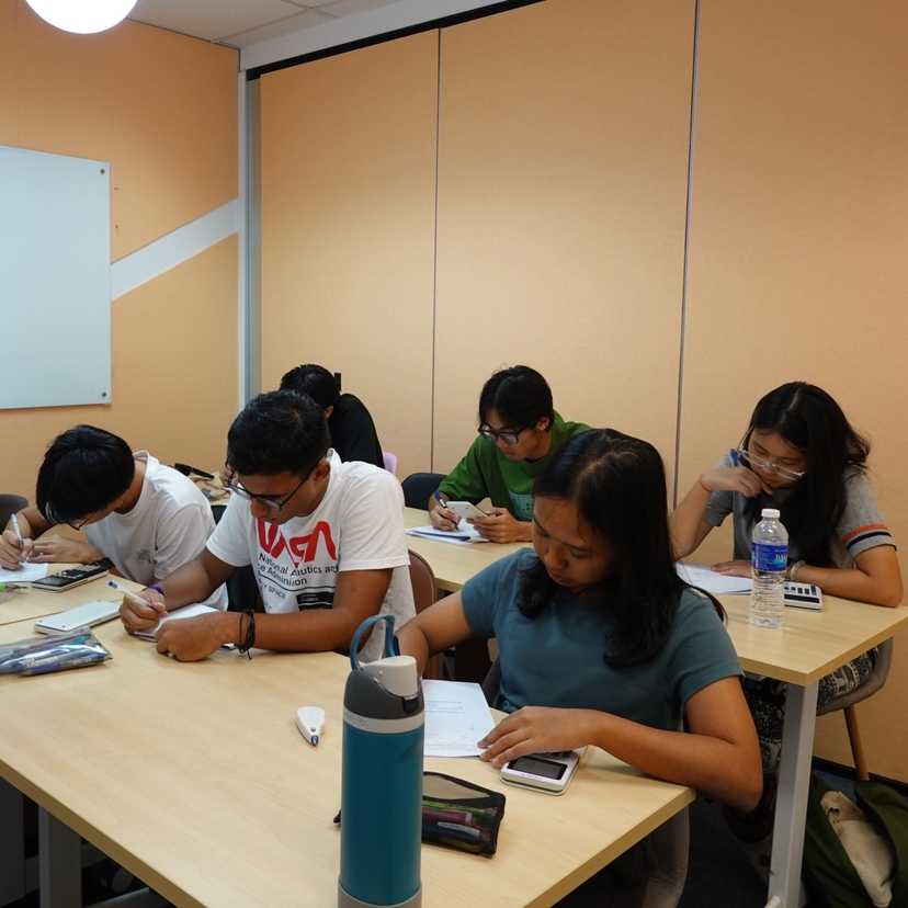 A small Future Achievers Hub class focused on the lesson